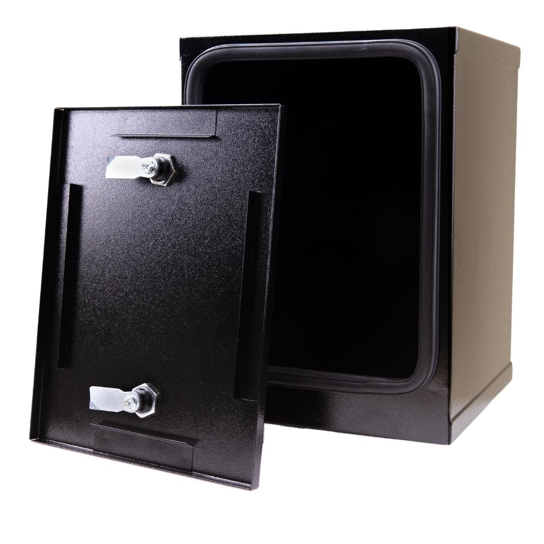 STEEL GAS LOCKER - 904 907 CAMPING GAZ - REMOVABLE FRONT
