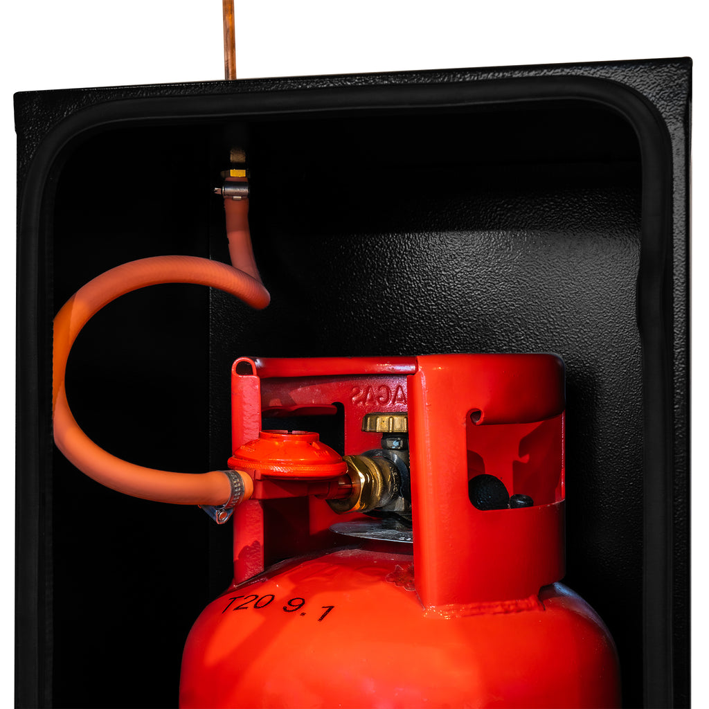 6KG PROPANE GAS LOCKER KIT WITH SCREW-ON REGULATOR