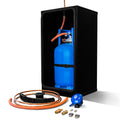 7KG BUTANE GAS LOCKER KIT WITH CLIP-ON REGULATOR