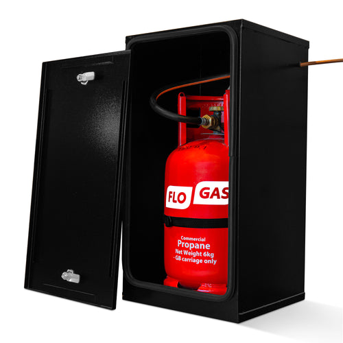 6KG PROPANE GAS LOCKER KIT WITH BULKHEAD REGULATOR