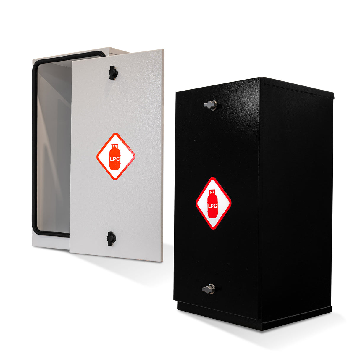STEEL GAS LOCKER - 6KG PROPANE/ 7KG BUTANE - REMOVABLE DOOR