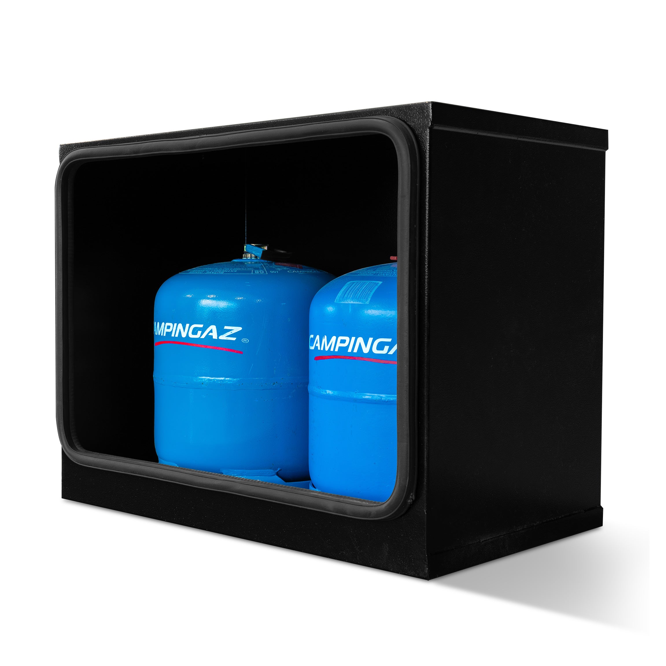DOUBLE STEEL GAS LOCKER - 904 907 CAMPINGAZ - REMOVABLE FRONT