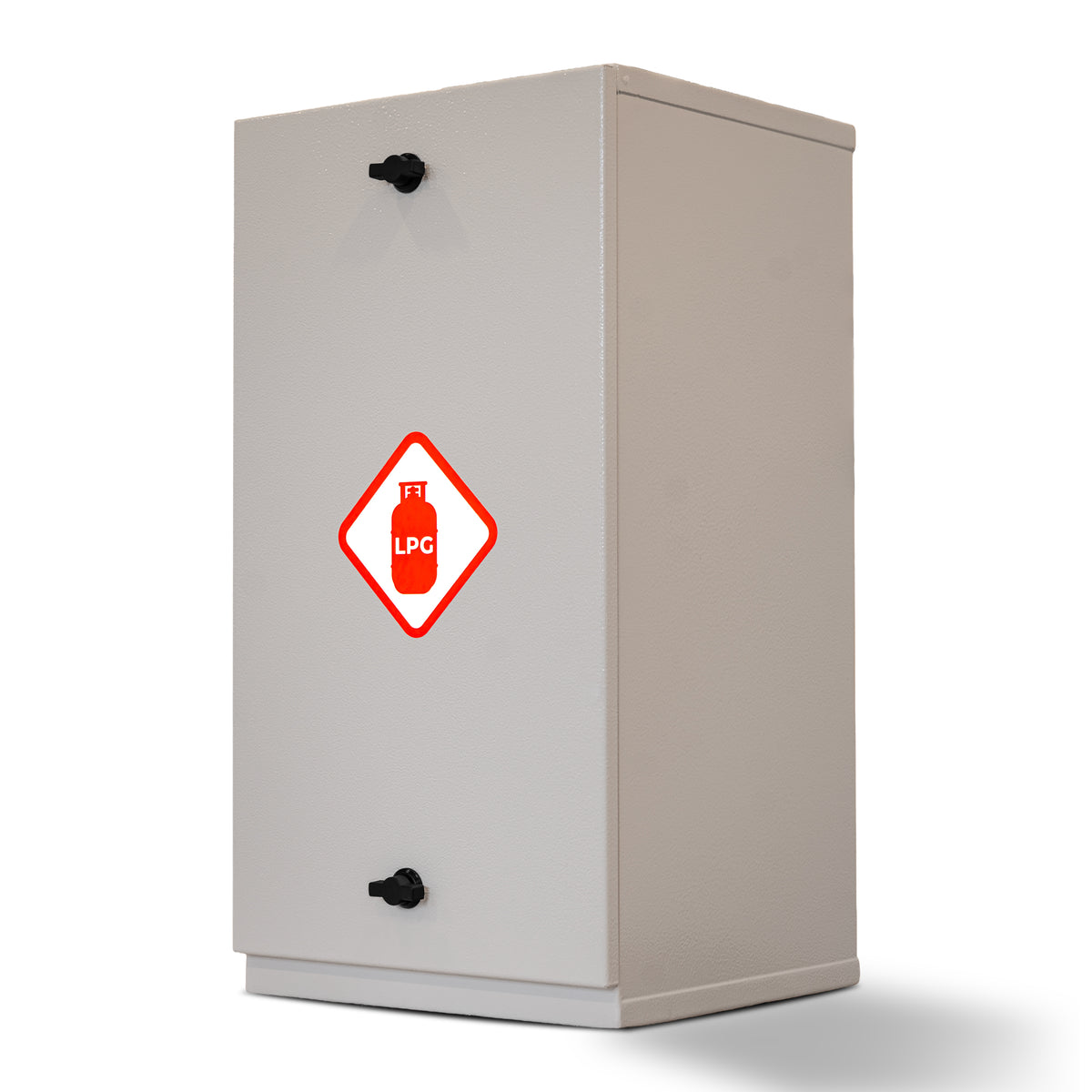 6KG PROPANE GAS LOCKER KIT WITH BULKHEAD REGULATOR (GREY)