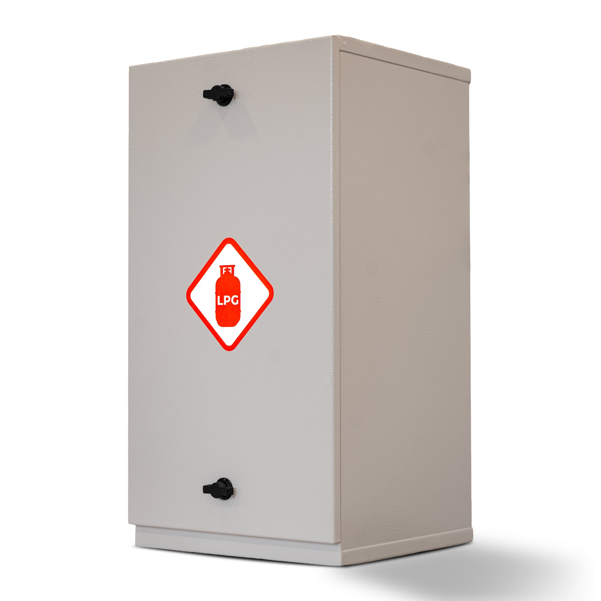 STEEL GAS LOCKER - 6KG PROPANE/ 7KG BUTANE - REMOVABLE DOOR