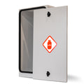 STEEL GAS LOCKER - 6KG PROPANE/ 7KG BUTANE - REMOVABLE DOOR